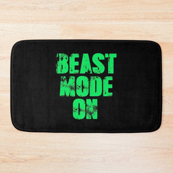 Item preview, Beast Mode On | Motivational Gym Quote designed and sold by typoinspired.