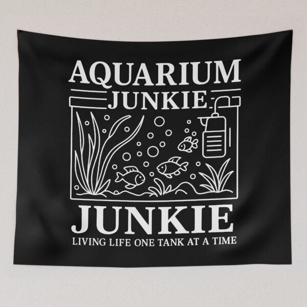 Item preview, Aquarium Junkie Gift Aquarist Tank Fish Keeping Lover designed and sold by Blok45.
