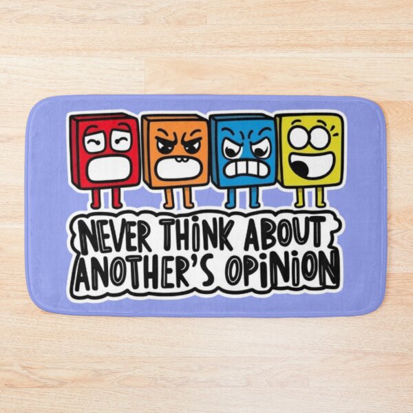 Item preview, Never Think about another's opinion designed and sold by Luckylife12.