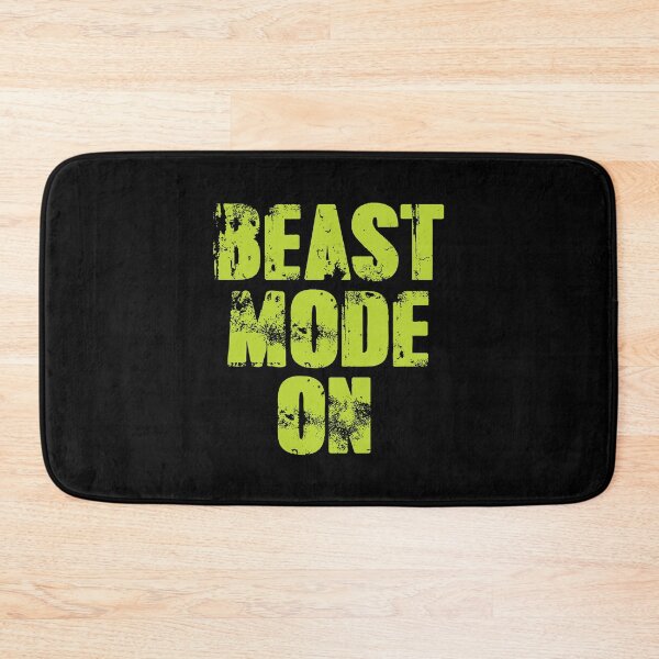 Item preview, Beast Mode On | Motivational Gym Quote designed and sold by typoinspired.
