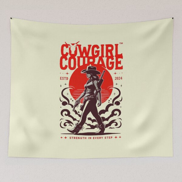 Item preview, Retro Western Cowgirl designed and sold by Aise06.
