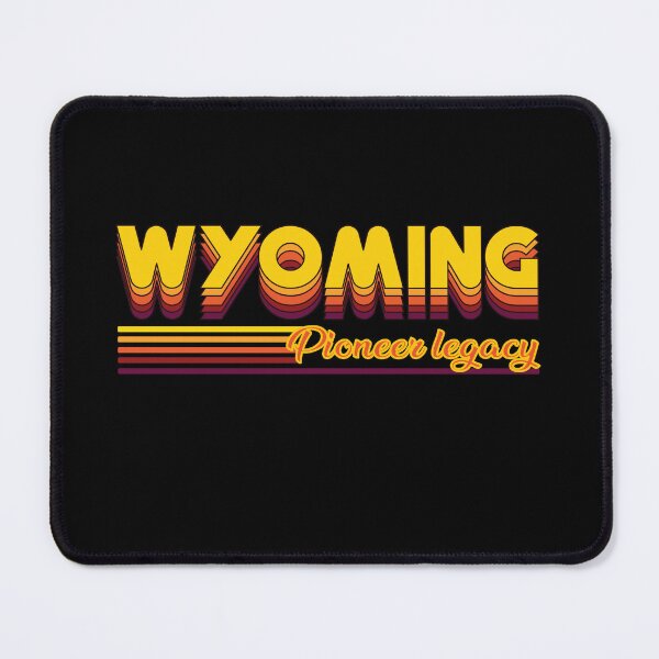 Item preview, cool Wyoming USA state design designed and sold by RetroMaritalArt.