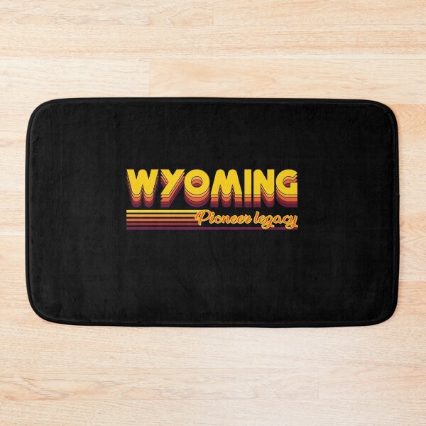 Item preview, cool Wyoming USA state design designed and sold by RetroMaritalArt.