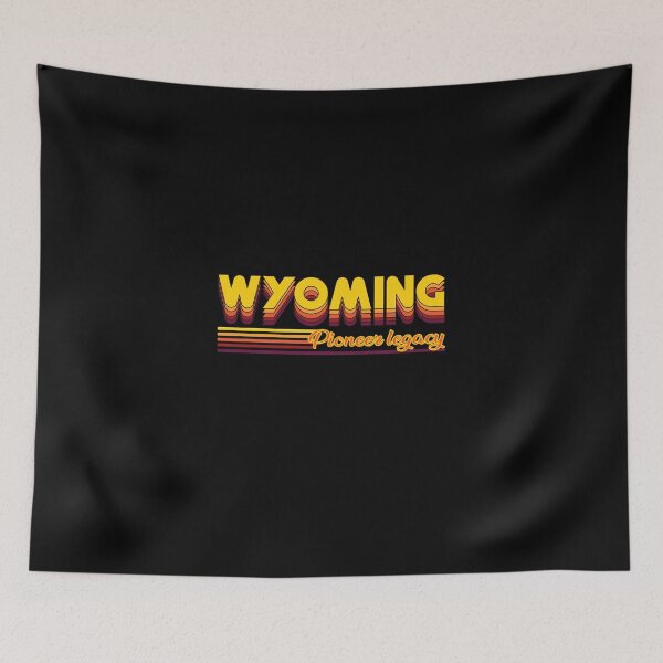 Item preview, cool Wyoming USA state design designed and sold by RetroMaritalArt.