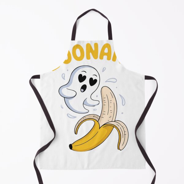 Item preview, Boonana Cute Ghost Banana Pun – Funny Halloween Design designed and sold by Bold Border Studio..