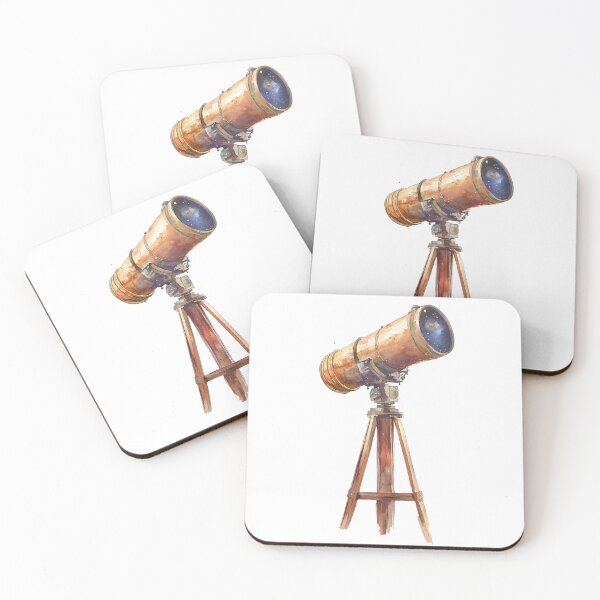 Item preview, Retro Telescope Exploring the Galaxy designed and sold by bapupa.
