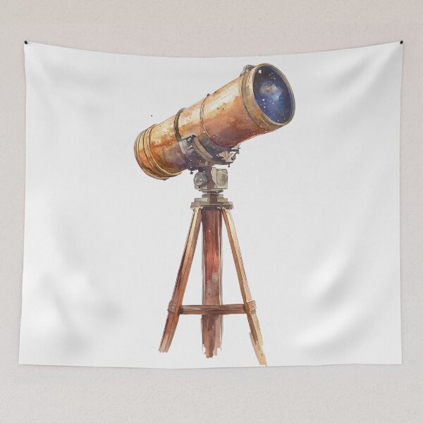 Item preview, Retro Telescope Exploring the Galaxy designed and sold by bapupa.