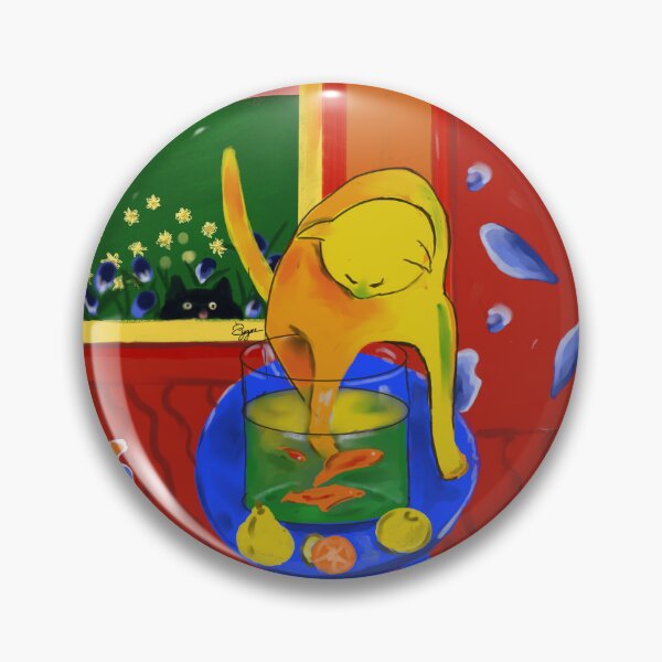 Item preview, Le Chat Aux Poissons Rouges: Matisse’s Masterpiece  digital studie designed and sold by eric  Cygne.