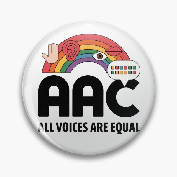 Item preview, AAC All Voices Are Equal designed and sold by MadCatPrints.