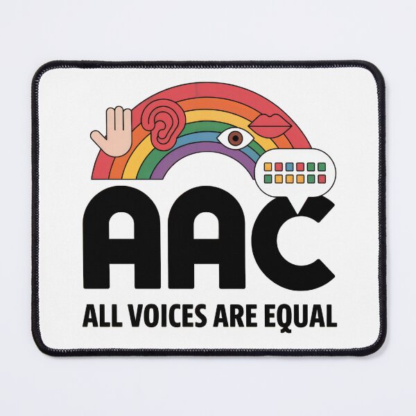 Item preview, AAC All Voices Are Equal designed and sold by MadCatPrints.
