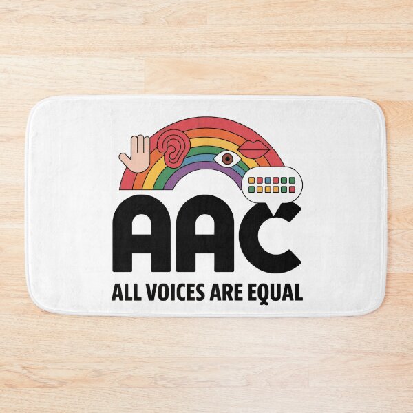 Item preview, AAC All Voices Are Equal designed and sold by MadCatPrints.