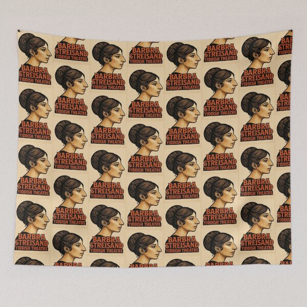 Item preview, Barbra Streisand Yiddish Theatre designed and sold by BaShert.