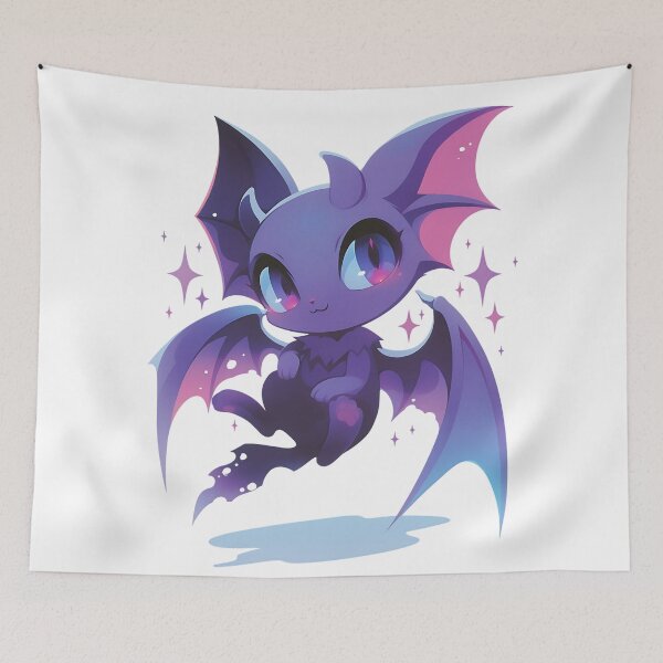 Item preview, Spooky Cute Flying Bat designed and sold by bapupa.