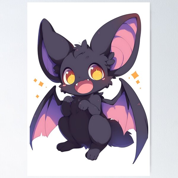Item preview, Spooky Cartoon Bat designed and sold by bapupa.