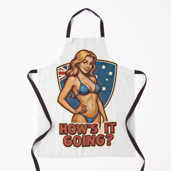 Item preview, How’s It Going?-Aussie Bikini Babe designed and sold by KOALA STICKERS.