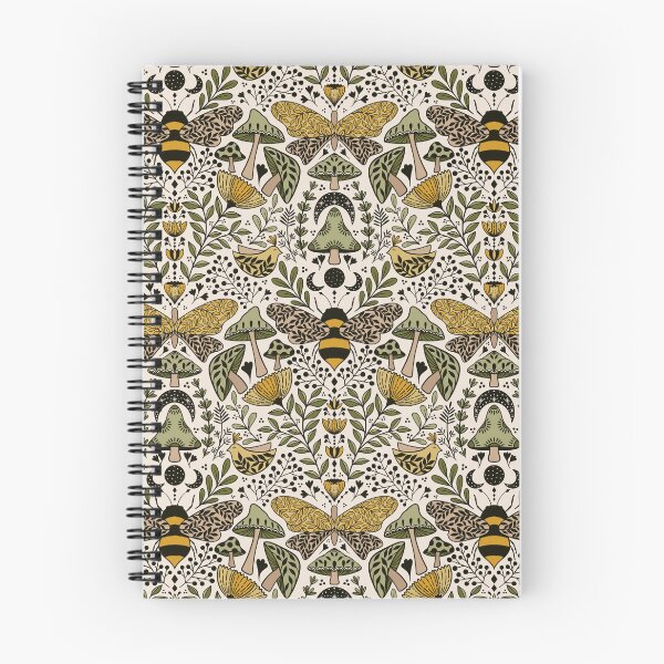 Item preview, Natural habitat of bees and moths, mushrooms and botanicals designed and sold by OzdeBayer.