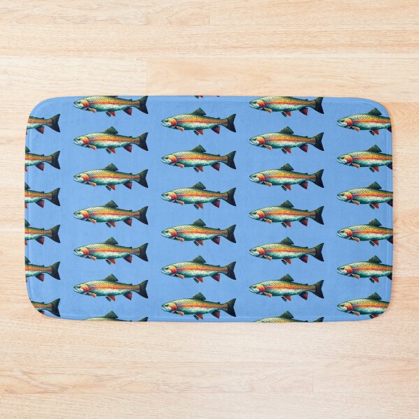 Item preview, Low poly rainbow trout art designed and sold by Strings  Stan.