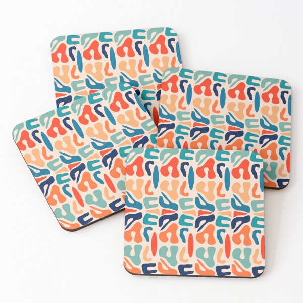 Item preview, Abstract shapes with old school colors. designed and sold by Peach-Bloom.