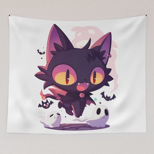 Item preview, Black Cat Spooky Cutie designed and sold by bapupa.