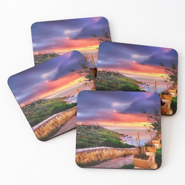 Item preview, San Blas beach at sunset in Gozo - Malta landscape designed and sold by TheArtistOf2022.