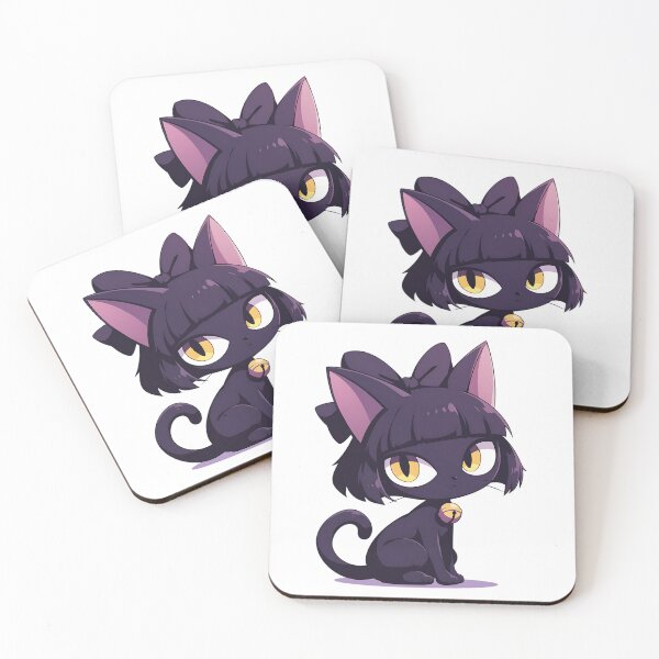 Item preview, Black Cat Witch Familiar designed and sold by bapupa.
