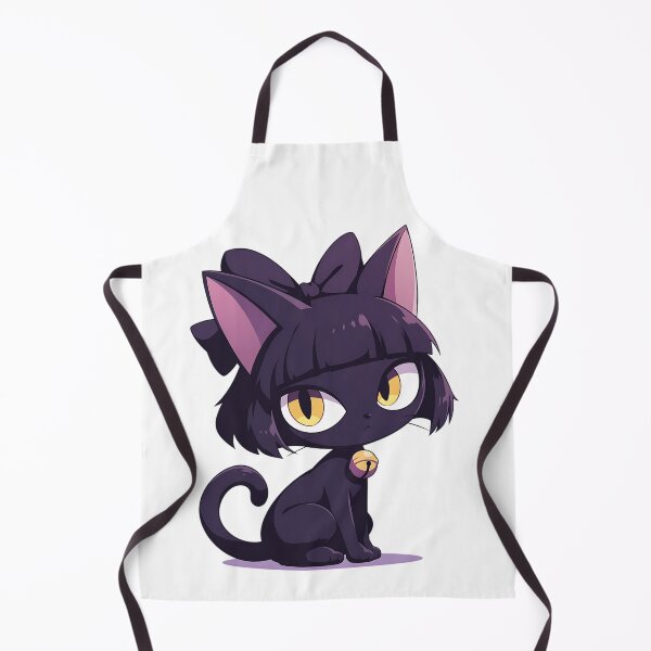 Item preview, Black Cat Witch Familiar designed and sold by bapupa.