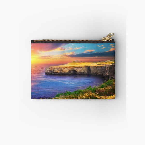 Item preview, Gozo sandy cliffs at sunrise - Malta landscape designed and sold by TheArtistOf2022.