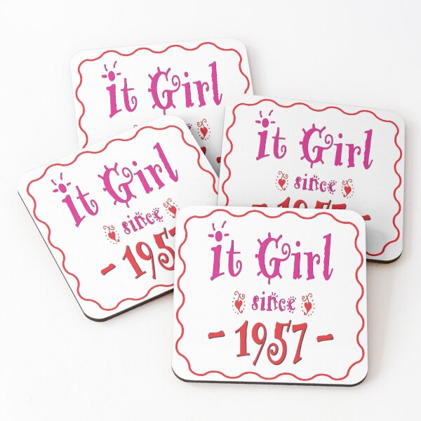 Item preview, It Girl Birth Year designed and sold by CharlottePlaceArt.