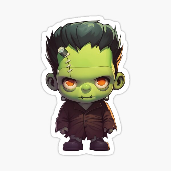 Item preview, Spooky Cute Frankenstein's Monster designed and sold by bapupa.