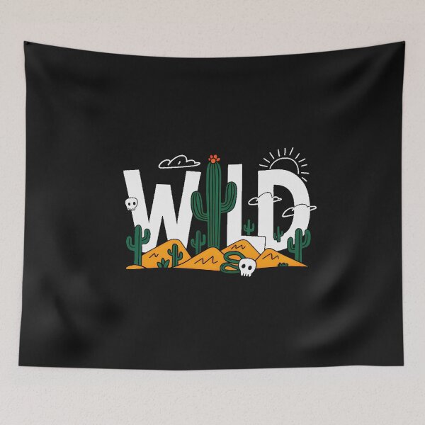 Item preview, Wild Desert Cactus Western Nature Adventure for Outdoor Lovers designed and sold by ViktoonShirts.