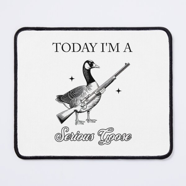 Item preview, Today I'm A Serious Goose Funny Animal Lover designed and sold by Cute-Collection.