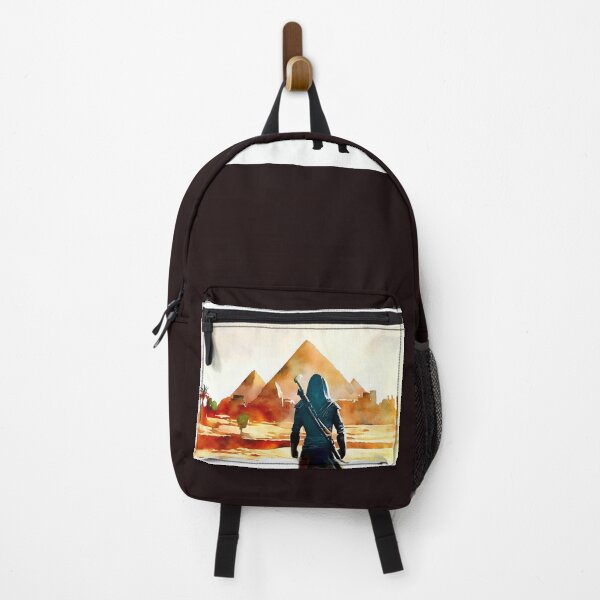Item preview, Assassin's Creed Origin Journey Egypt - Painterly Video Game Art Tee designed and sold by Negative Space Art.