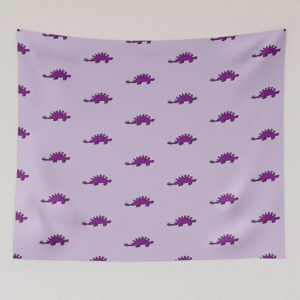 Item preview, Stegosaurus Sponge - Lavender designed and sold by Snowroseblossom.