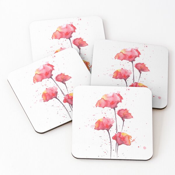 Item preview, Watercolor Poppies designed and sold by KaramfilaS.