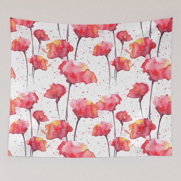Item preview, Watercolor Poppies designed and sold by KaramfilaS.