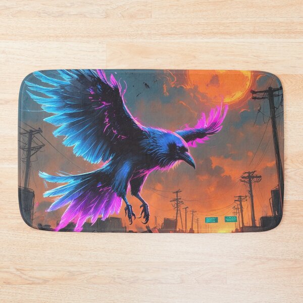 Item preview, Data-Crow on the Edge of Nowhere designed and sold by Blueangelgal.