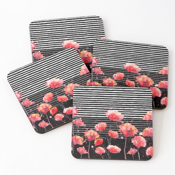 Item preview, Red Watercolor Poppies designed and sold by KaramfilaS.