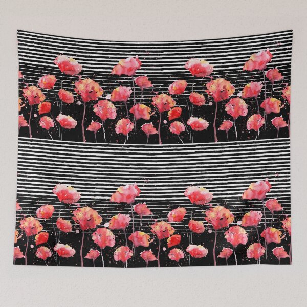 Item preview, Red Watercolor Poppies designed and sold by KaramfilaS.