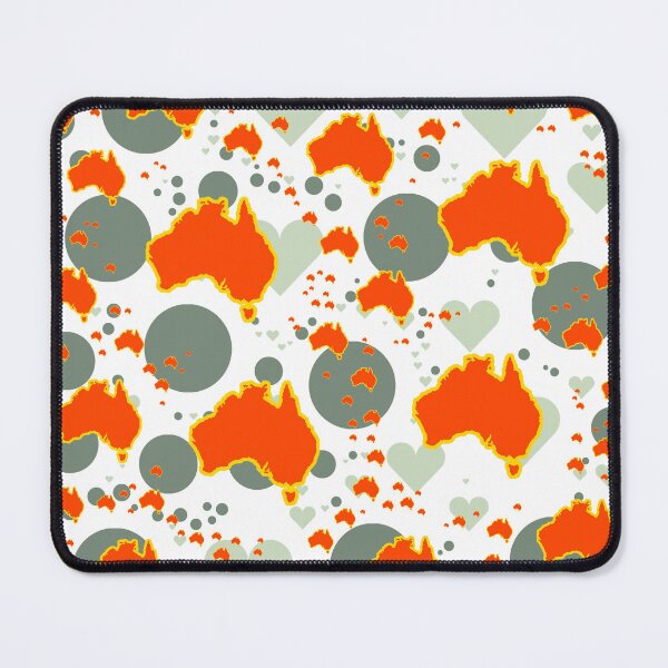 Item preview, Australia Montage With Country Shape Stars And Flag Overlays | Australie Montage avec les drapeaux et les étoiles | Australia Montaje con sobreimpresiones de la bandera y estrellas de países designed and sold by TheIconSmith.