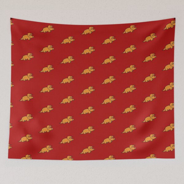 Item preview, Triceratops Sponge - Red designed and sold by Snowroseblossom.