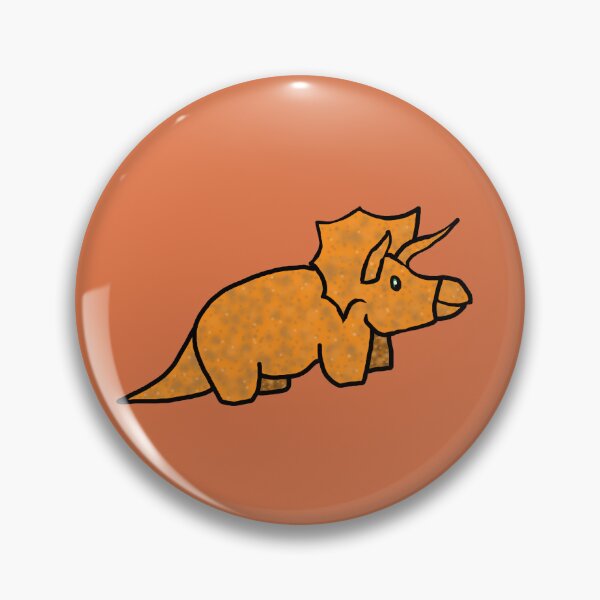 Item preview, Triceratops Sponge - Orange designed and sold by Snowroseblossom.
