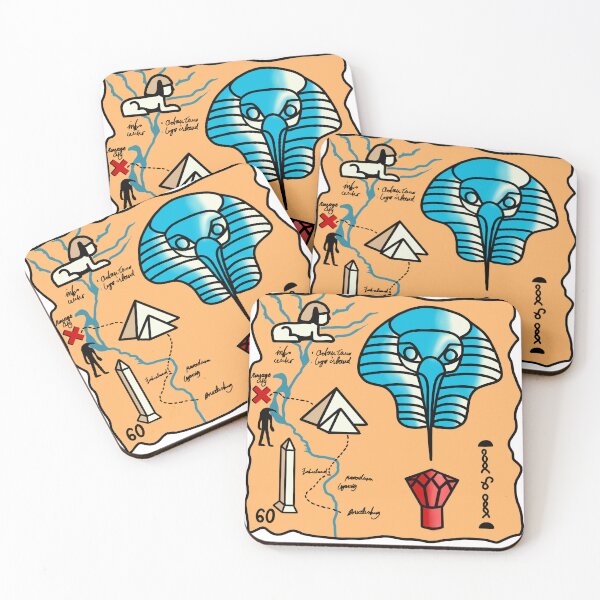 Item preview, Adventurers Treasure Map Thoth designed and sold by Kokenotto.