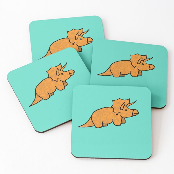 Item preview, Triceratops Sponge - Aqua designed and sold by Snowroseblossom.
