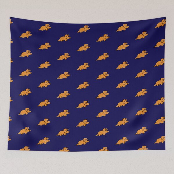Item preview, Triceratops Sponge - Navy designed and sold by Snowroseblossom.