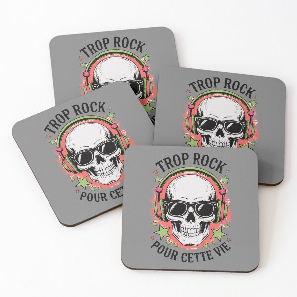 Item preview, Colorful Rock Skull: Too Rock for This Life designed and sold by LV-creator.