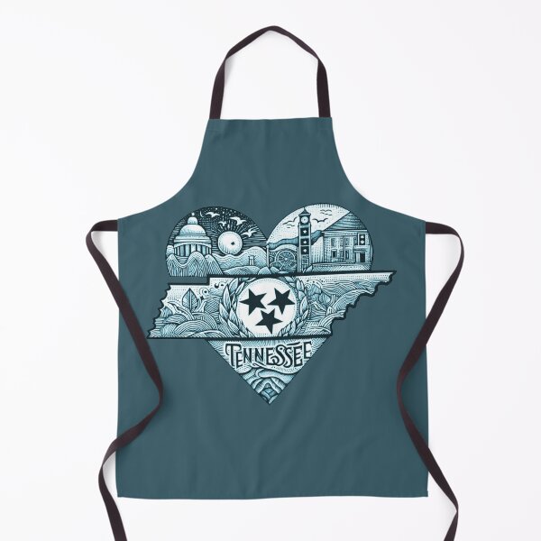 Item preview, Tennessee Heart Tristar state outline art designed and sold by Strings Stan.