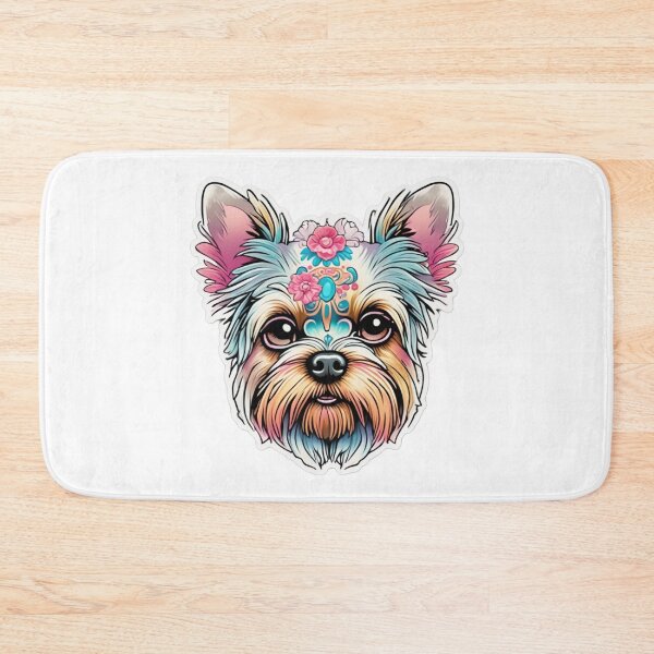 Item preview, cute yorkshire terrier, fantasy artwork designed and sold by LoneAngel.