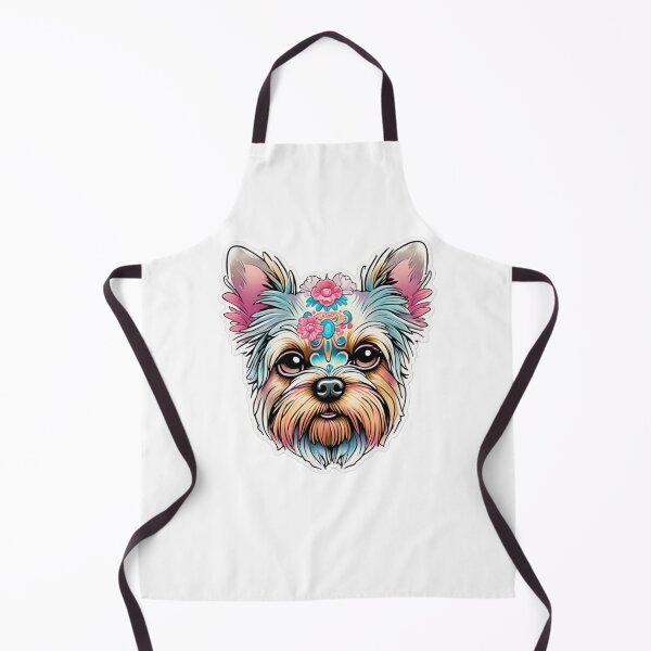 Item preview, cute yorkshire terrier, fantasy artwork designed and sold by LoneAngel.