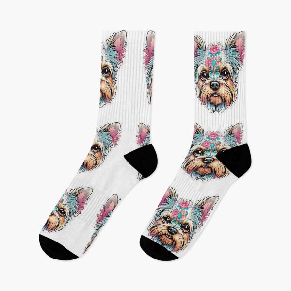 Item preview, cute yorkshire terrier, fantasy artwork designed and sold by LoneAngel.
