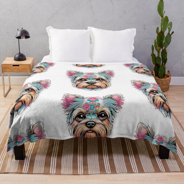 Item preview, cute yorkshire terrier, fantasy artwork designed and sold by LoneAngel.